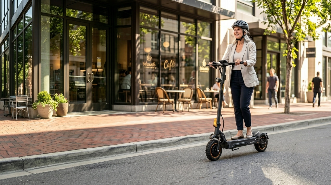Trottinette électrique Ausom pour les trajets domicile-travail