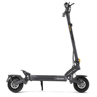 Ausom DT2 Pro electric scooter with dual 1100W motors, 52V 23.4Ah battery, 71-mile range, 42 mph max speed, and 10x3 inch tubeless tires.