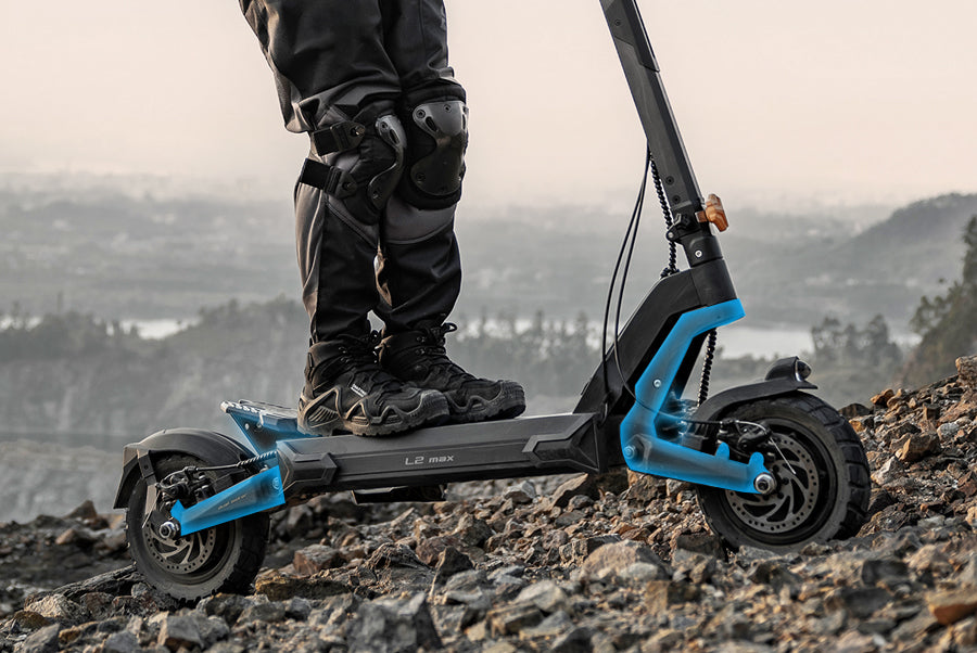 ausom-l2-max-dual-electric-scooter