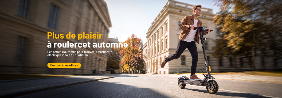 Offres d’automne trottinette électrique | Ausom