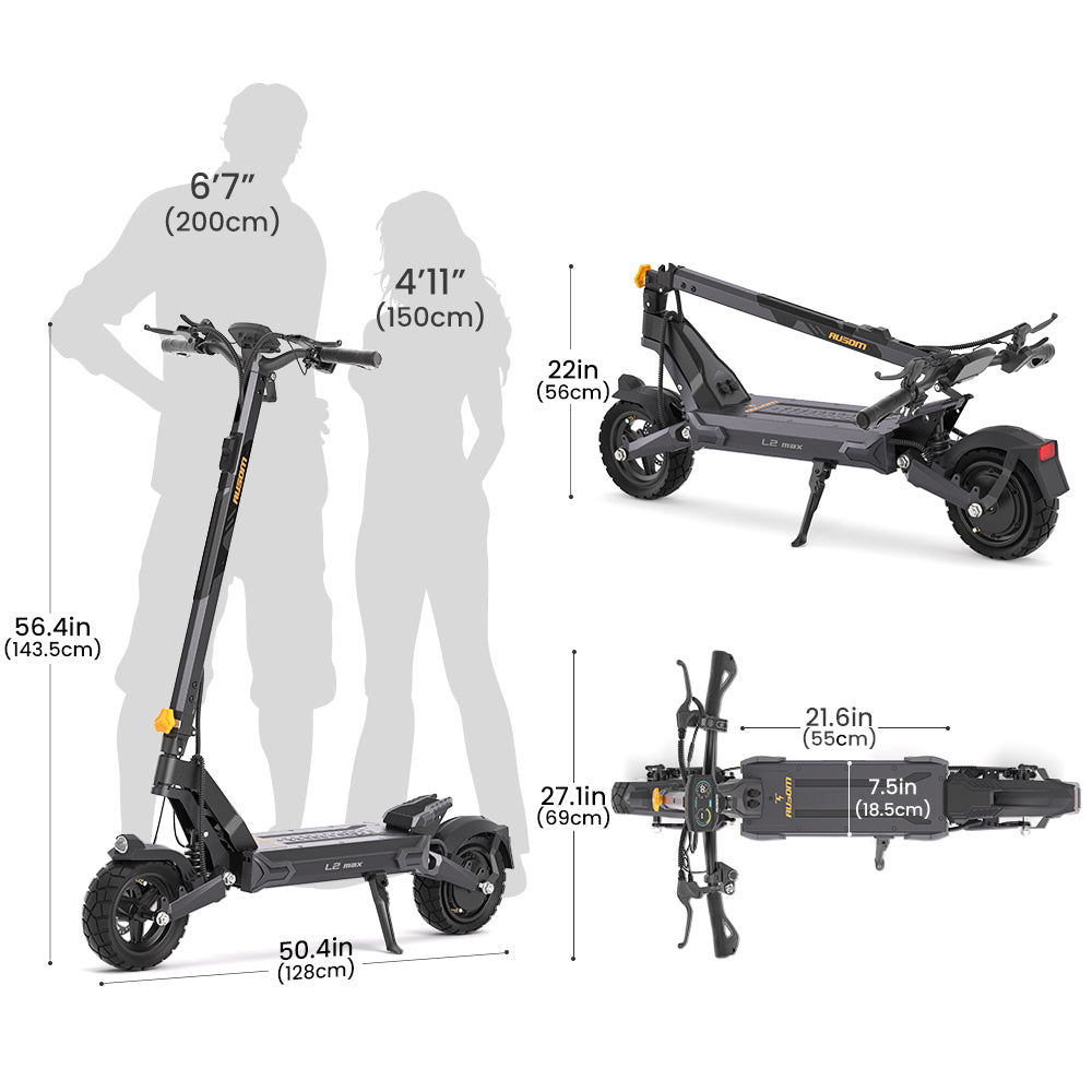 ausom-l2-max-dual-electric-scooter